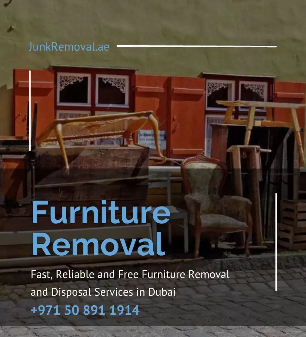 Free Furniture Removal and Disposal Dubai